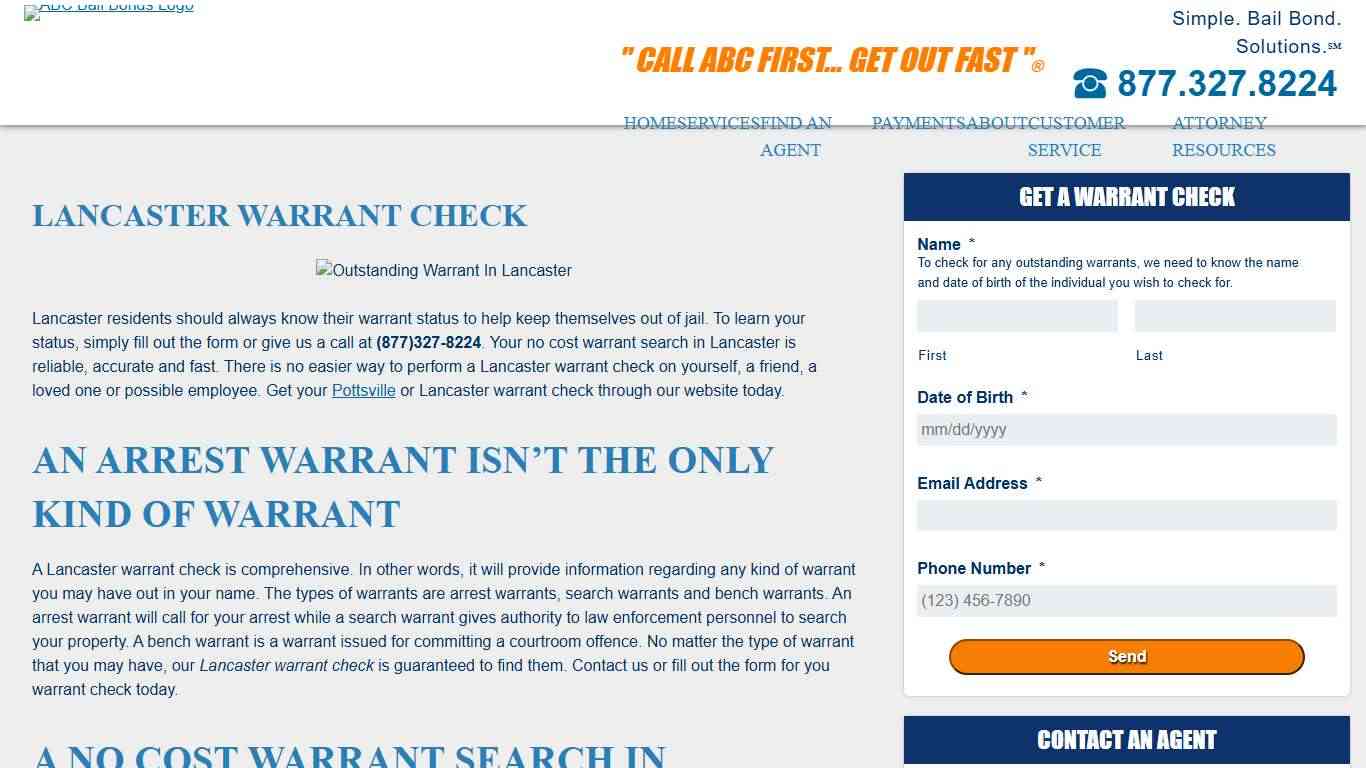 Lancaster Warrant Check | Always Know Your Current Warrant Status